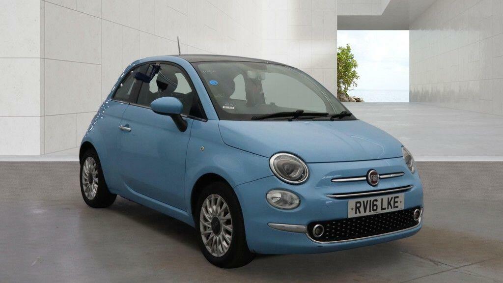 Fiat 500 1.2 Lounge Euro 6 Ss Blue