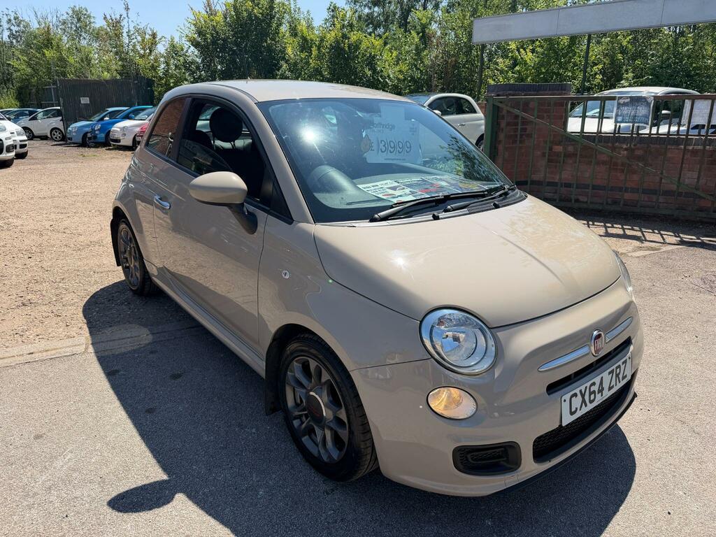 Fiat 500 S Brown