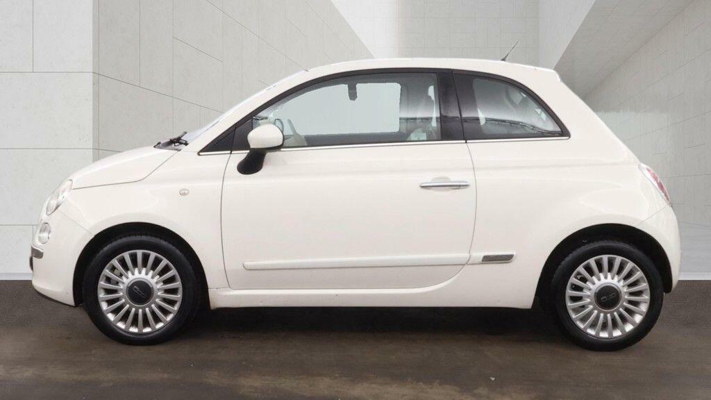 Fiat 500 Lounge White #6