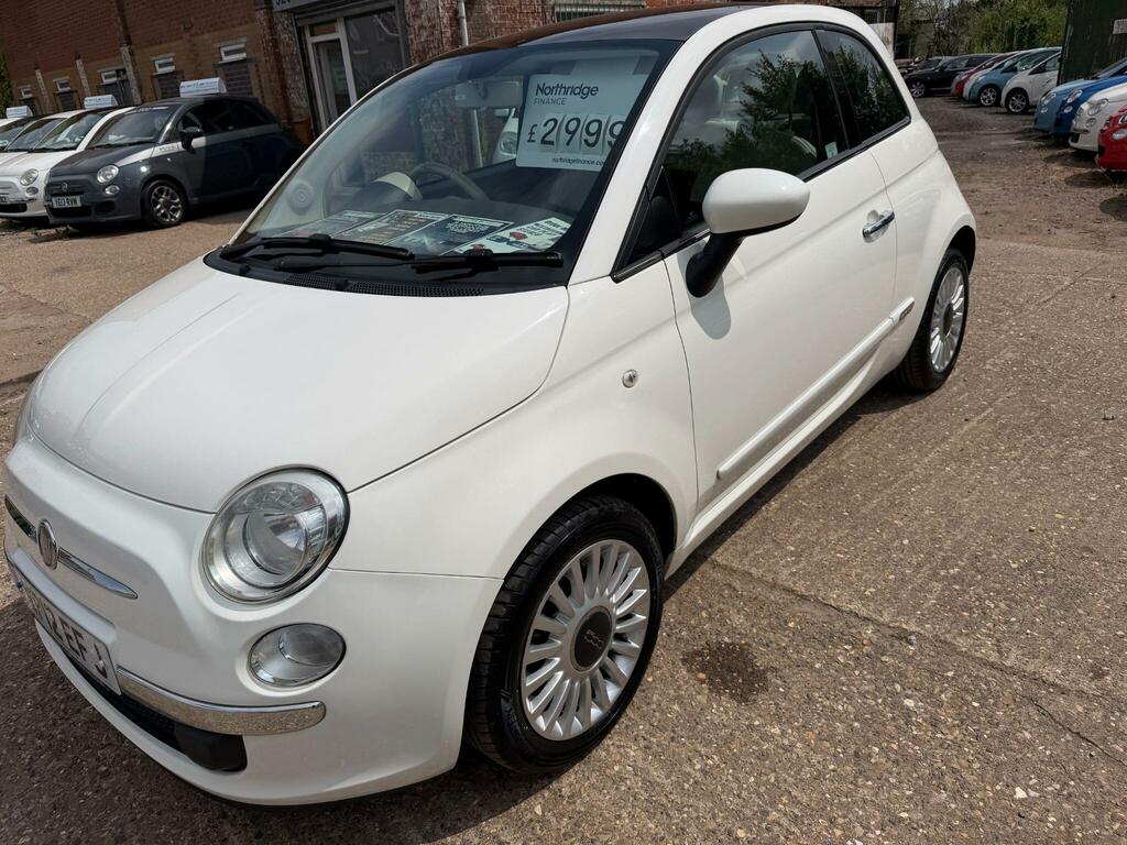 Fiat 500 1.2 Lounge Euro 5 Ss White #6
