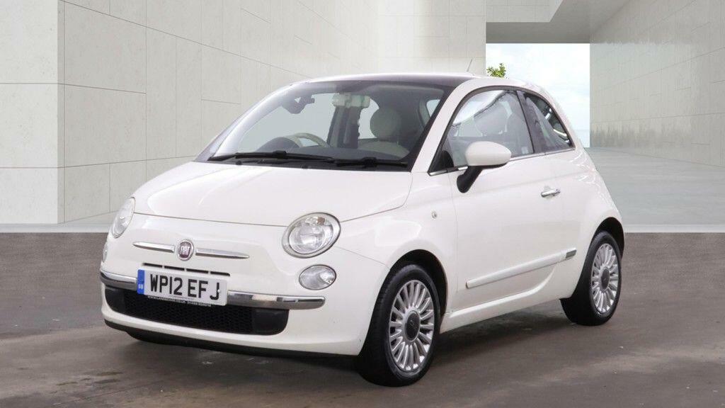 Fiat 500 Lounge White #2