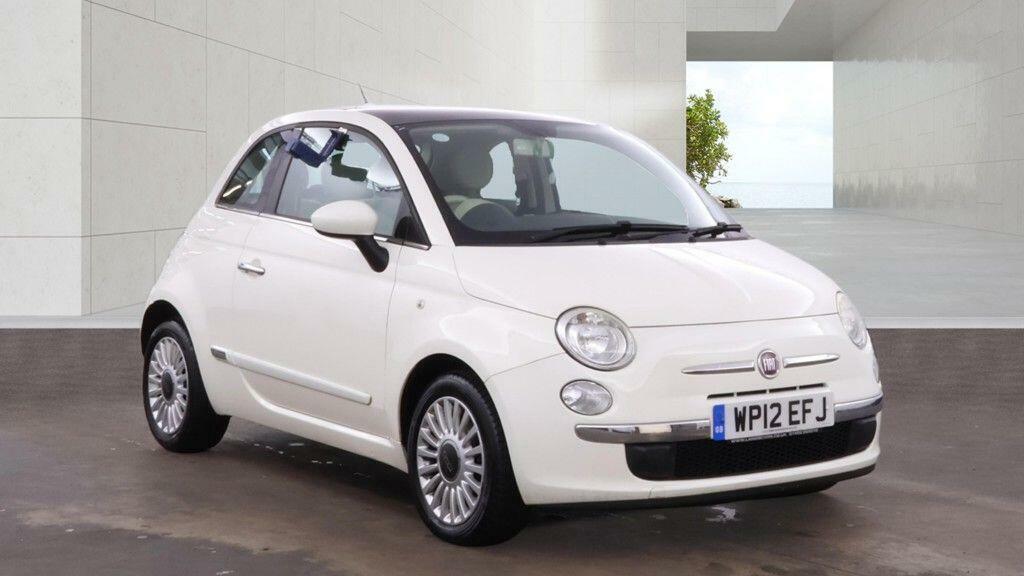 Fiat 500 Lounge White
