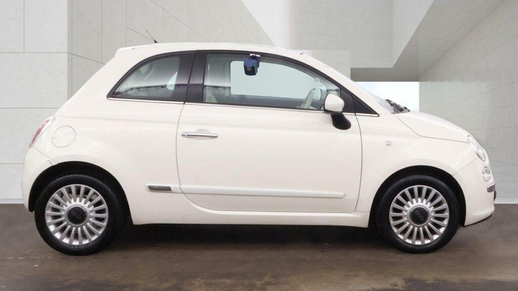 Fiat 500 Lounge White #5