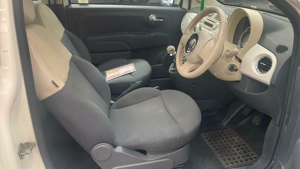 Fiat 500 1.2 Pop White #10