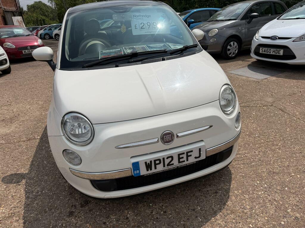 Fiat 500 1.2 Lounge Euro 5 Ss White #3