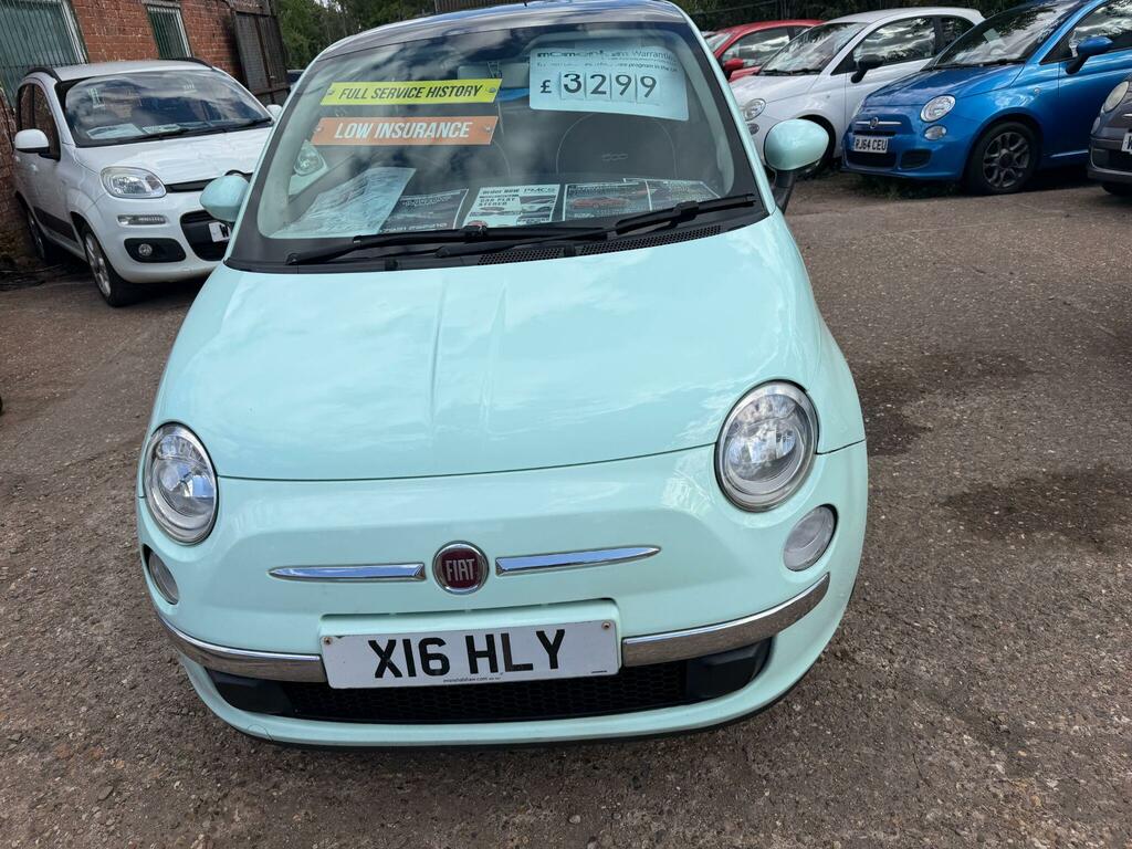 Fiat 500 Lounge Green #3