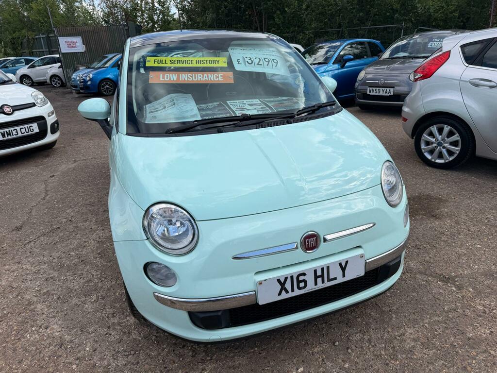 Fiat 500 Lounge Green #2