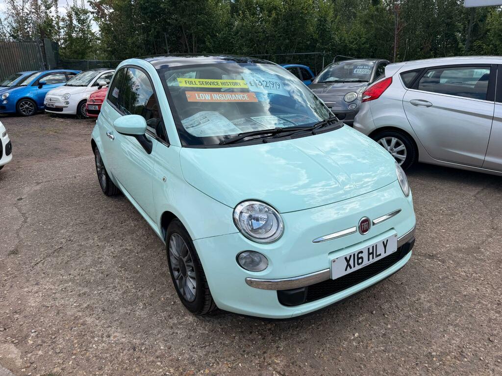 Fiat 500 Lounge Green
