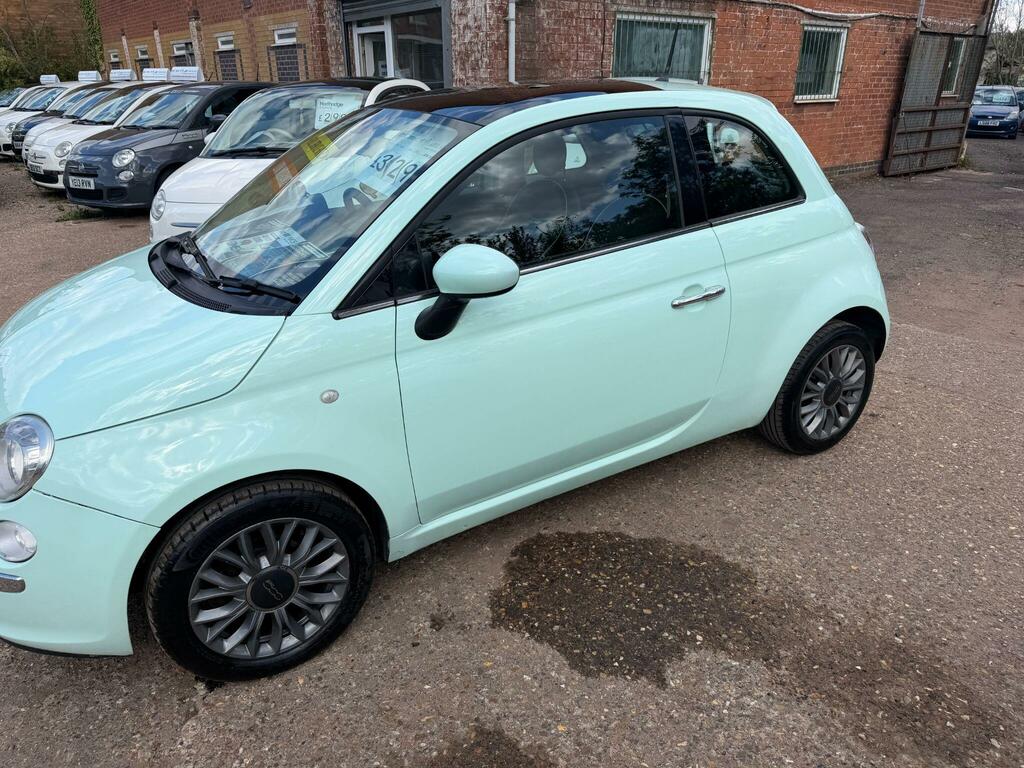 Fiat 500 Lounge Green #6