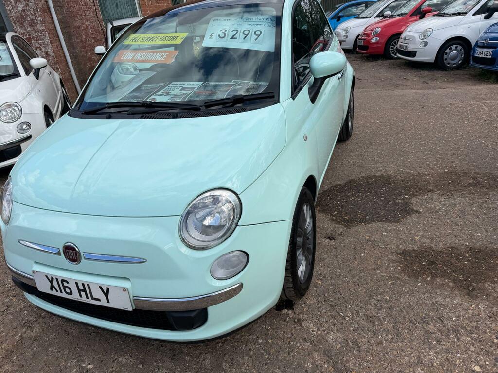 Fiat 500 Lounge Green #4