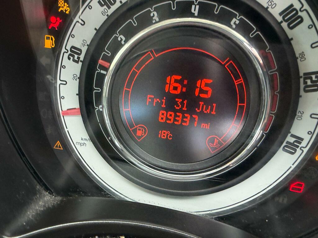 Fiat 500 Twinair S 105 Red #25