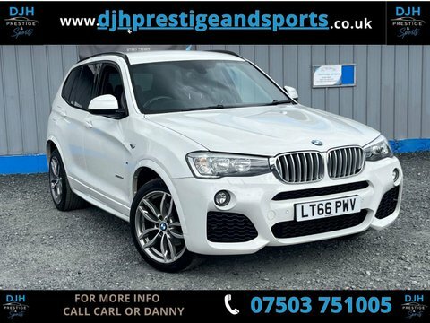 BMW X3 3.0 30D M White