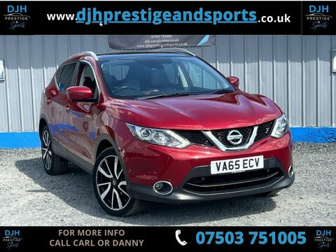 Nissan Qashqai 1.6 Dci Tekna VA65ECV Red