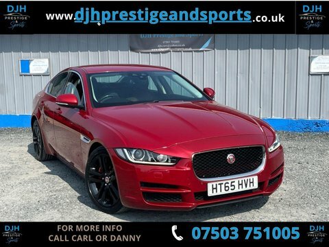 Jaguar XE 2.0D Portfolio Red