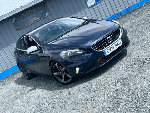Volvo V40 1.6 D2 R-design Blue #2
