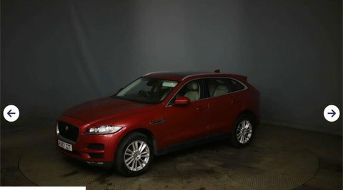 Jaguar F-Pace 2.0 D180 Portfolio RX67ZZT Red #5