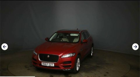 Jaguar F-Pace 2.0 D180 Portfolio RX67ZZT Red #6