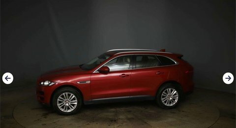 Jaguar F-Pace 2.0 D180 Portfolio RX67ZZT Red #4