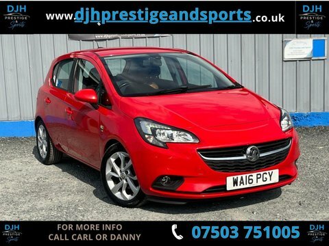 Vauxhall Corsa 1.4I Ecoflex Energy Red