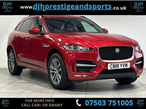Jaguar F-Pace 2.0 D180 R-sport Red