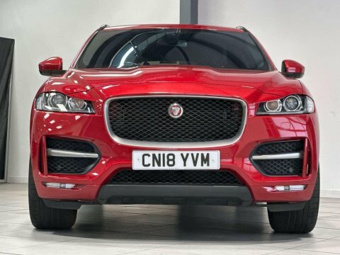 Jaguar F-Pace 2.0 D180 R-sport Red #4
