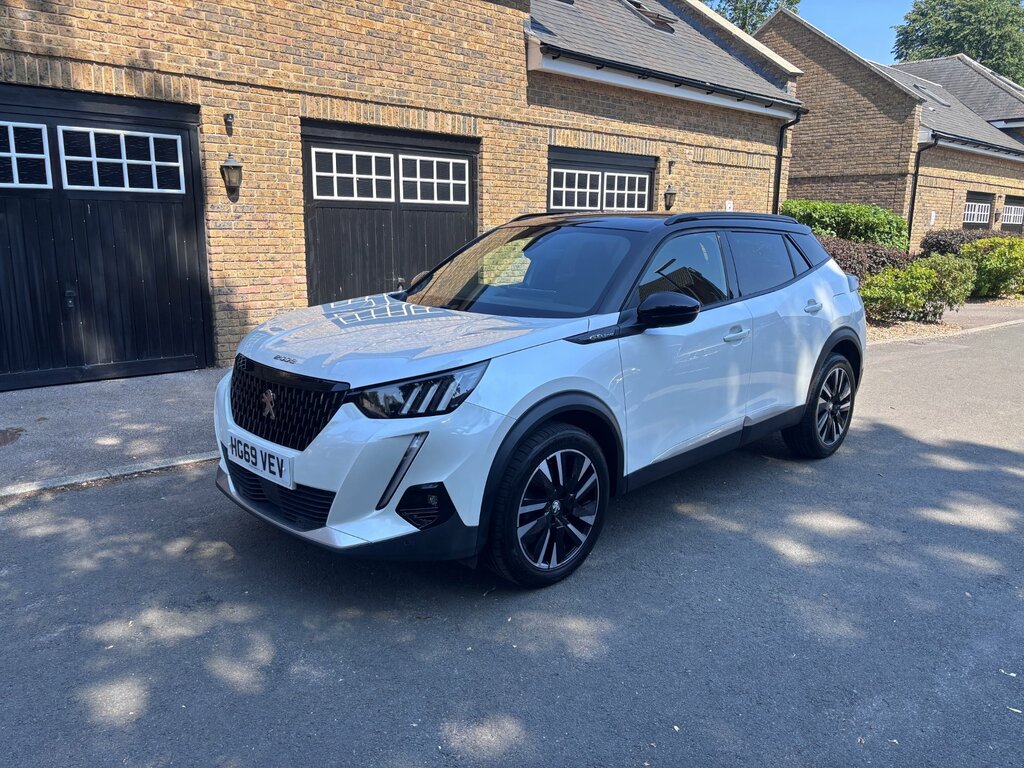 Peugeot 2008 1.2 Puretech Gt Line Suv Euro 6 HG69VEV White #6