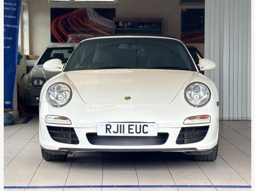 Porsche 911 3.6 997 Carrera Cabriolet Pdk White #6