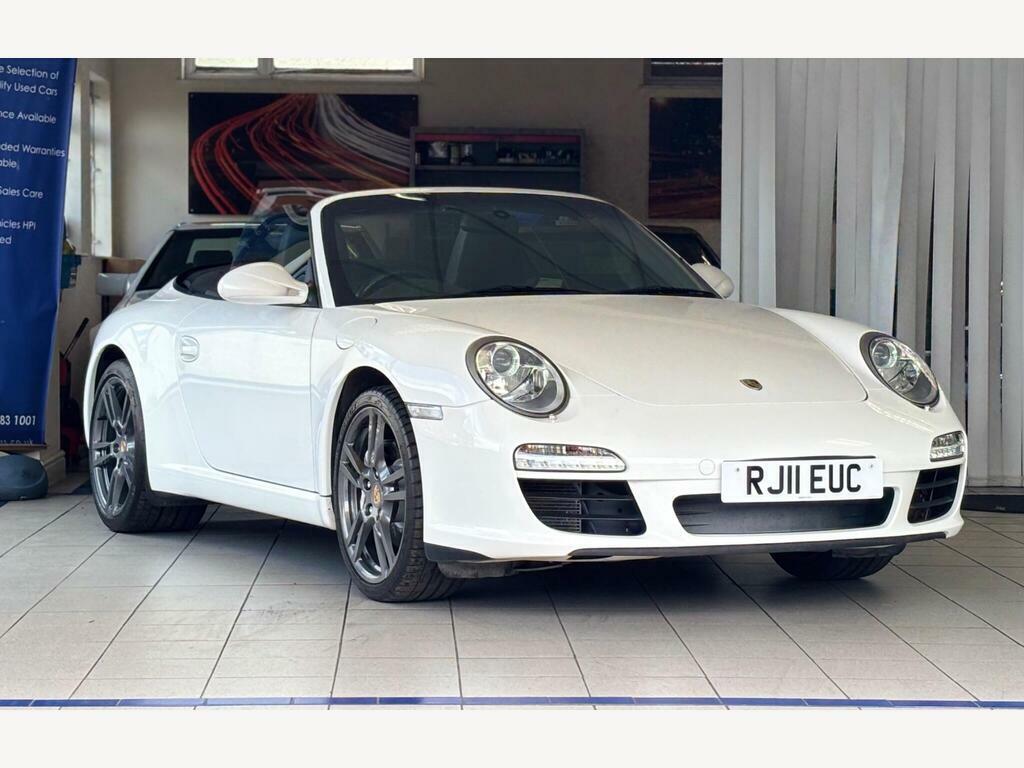 Porsche 911 3.6 997 Carrera Cabriolet Pdk White