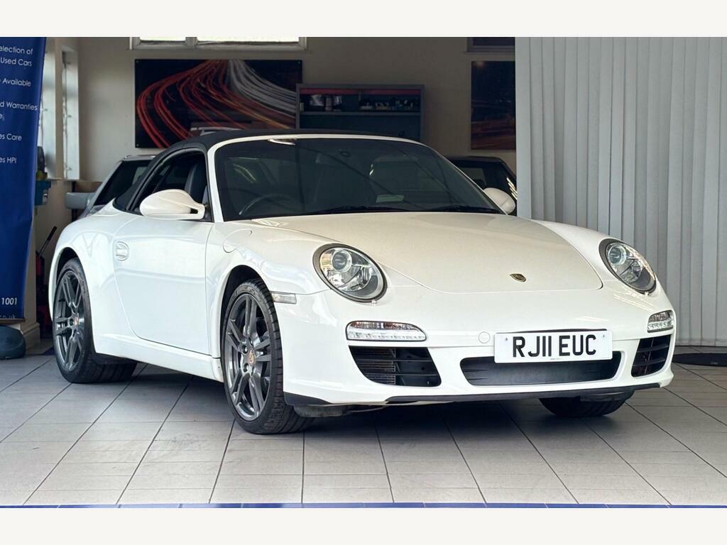 Porsche 911 3.6 997 Carrera Cabriolet Pdk White #5