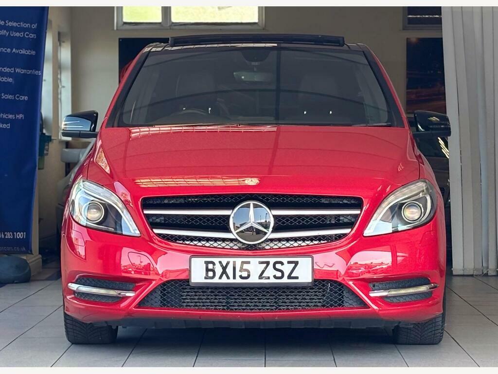 Mercedes-Benz B Class 1.5 B180 Cdi Sport 7G-dct Euro 5 S S Red #2
