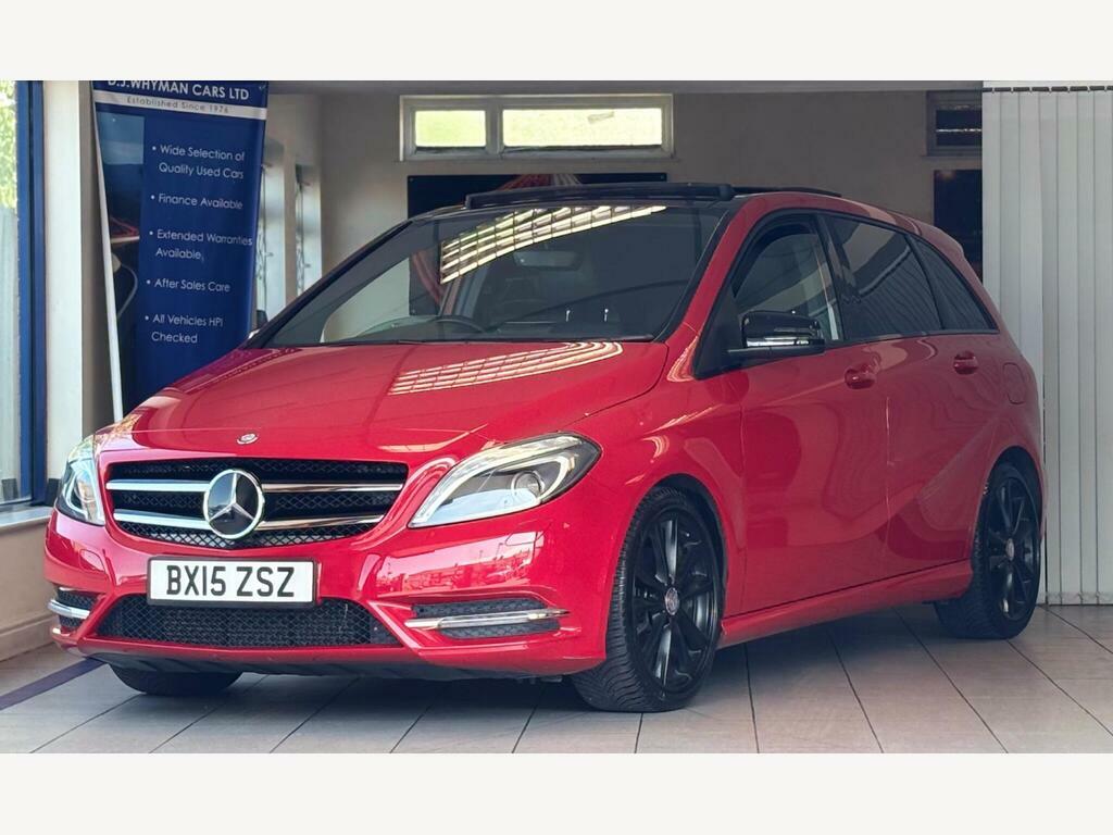 Mercedes-Benz B Class 1.5 B180 Cdi Sport 7G-dct Euro 5 S S Red #3