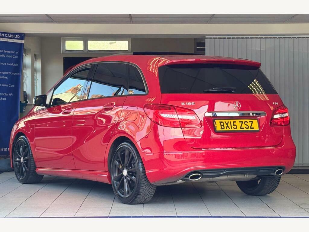 Mercedes-Benz B Class 1.5 B180 Cdi Sport 7G-dct Euro 5 S S Red #4