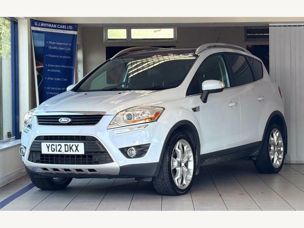 Ford Kuga 2.0 Tdci Zetec 2Wd Euro 5 201262 White #2