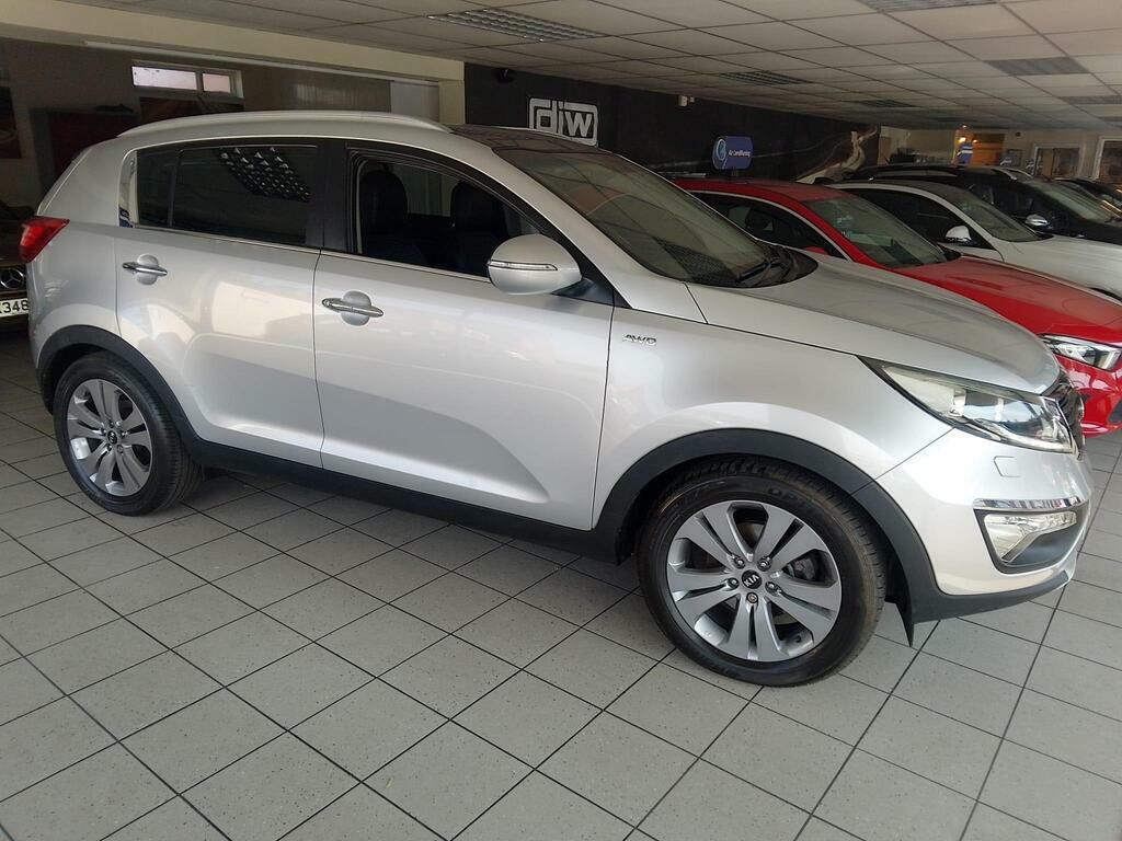 Kia Sportage 2.0 Crdi Kx-3 Awd Euro 5 Silver #2
