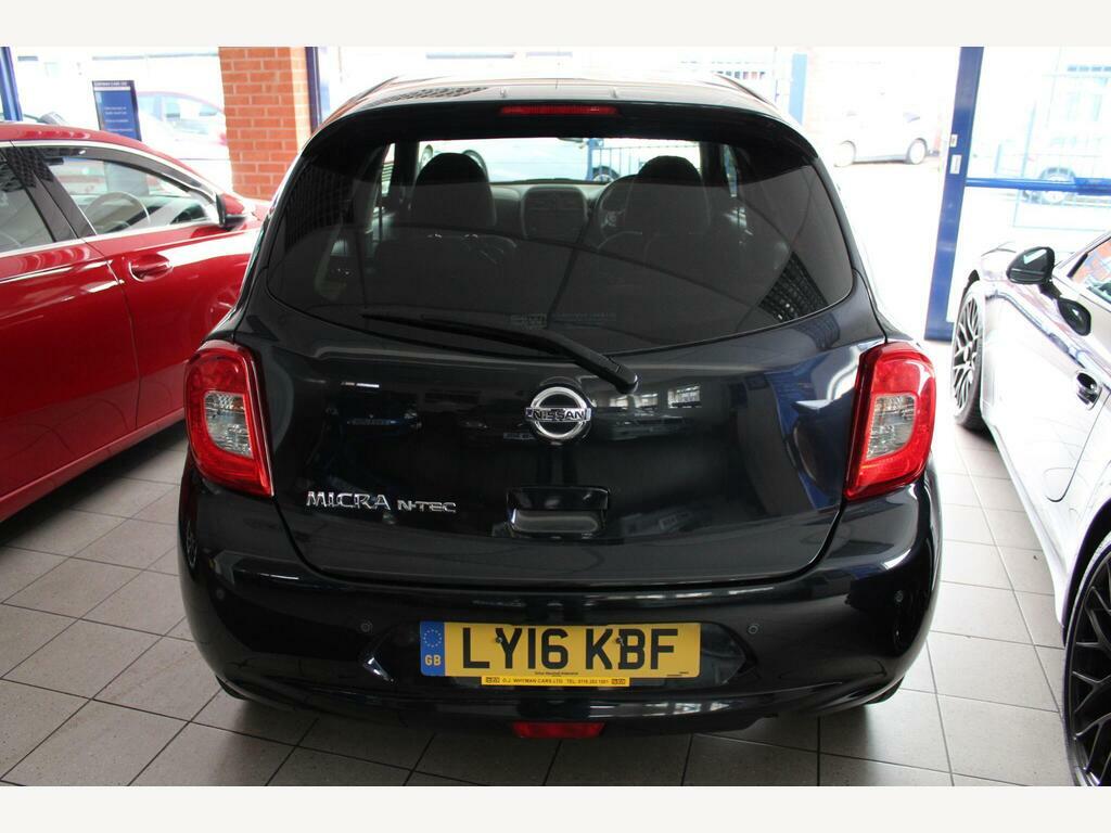 Nissan Micra 1.2 N-tec Euro 6 LY16KBF Black #5