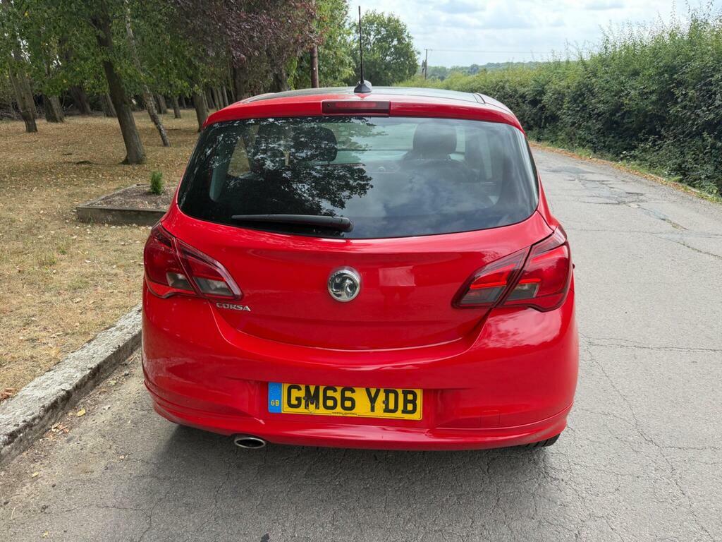 Vauxhall Corsa 1.4I Ecoflex Limited Edition Euro 6 GM66YDB Red #4