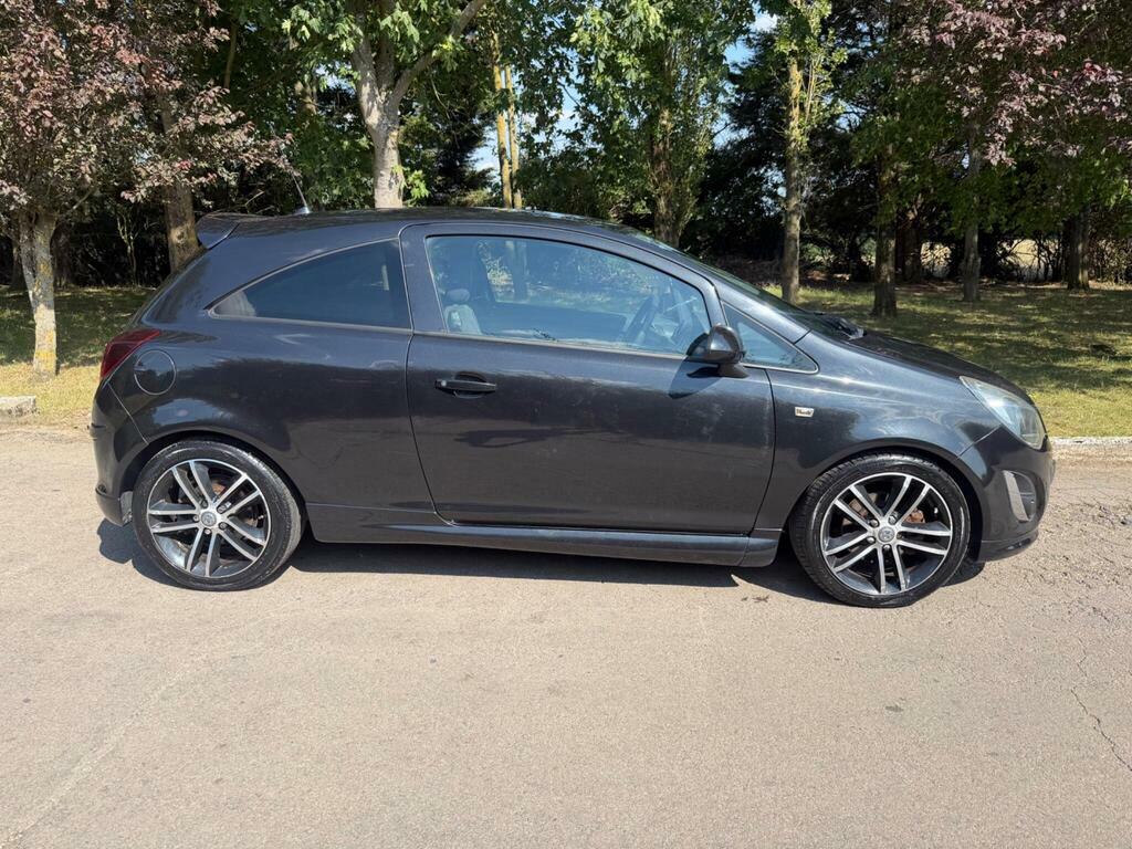 Vauxhall Corsa 1.4T 16V Black Edition Euro 5 S S WV64ZKU Black #6
