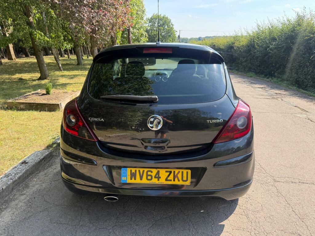 Vauxhall Corsa 1.4T 16V Black Edition Euro 5 S S WV64ZKU Black #4