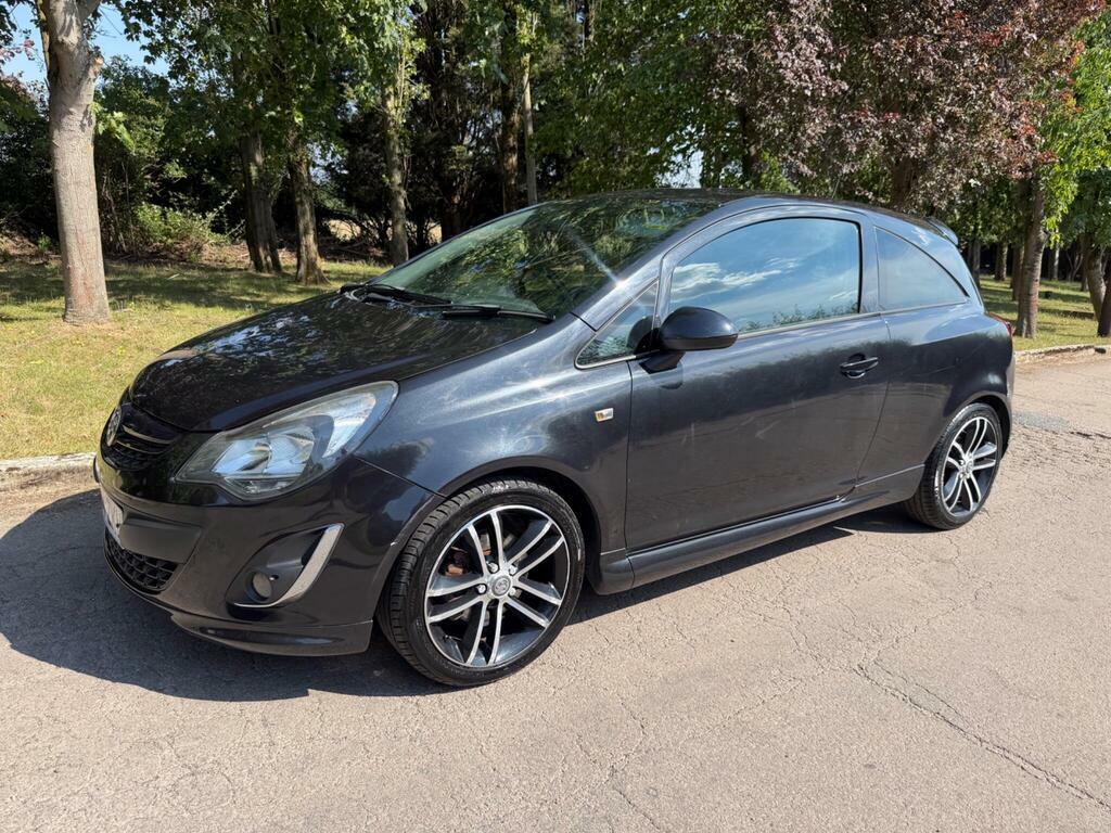Vauxhall Corsa 1.4T 16V Black Edition Euro 5 S S WV64ZKU Black #2