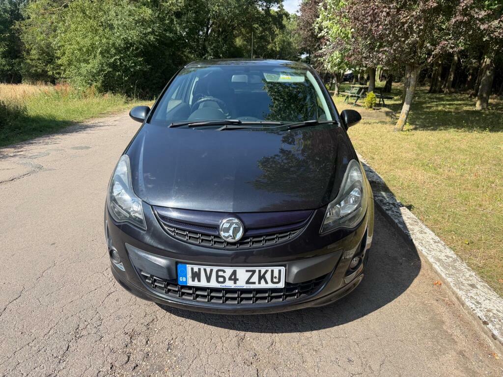 Vauxhall Corsa 1.4T 16V Black Edition Euro 5 S S WV64ZKU Black #3