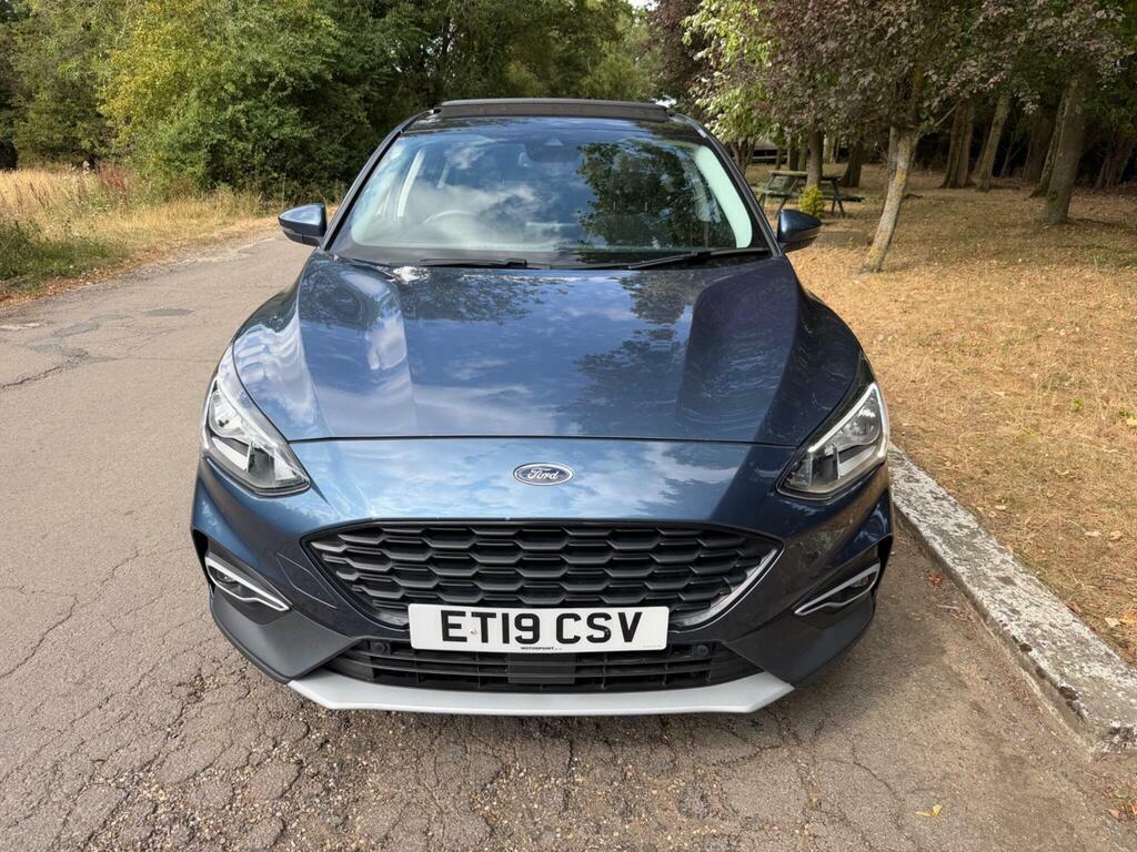 Ford Focus 1.0T Ecoboost Active X Euro 6 S S ET19CSV Blue #3