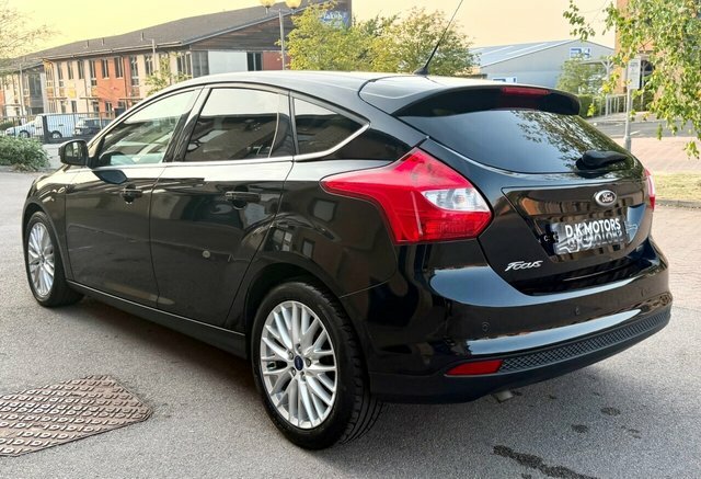Ford Focus 1.6 Tdci Zetec Hatchback Euro 5 Black #2