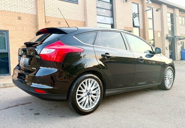 Ford Focus 1.6 Tdci Zetec Hatchback Euro 5 Black #4