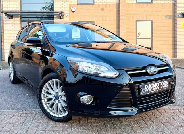 Ford Focus 1.6 Tdci Zetec Hatchback Euro 5 Black