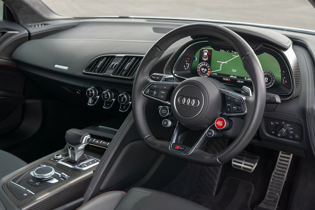Audi R8 Fsi V10 Plus White #3