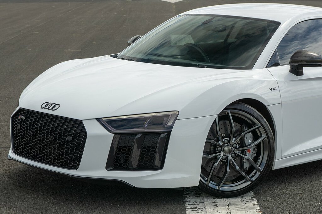 Audi R8 Fsi V10 Plus White #5