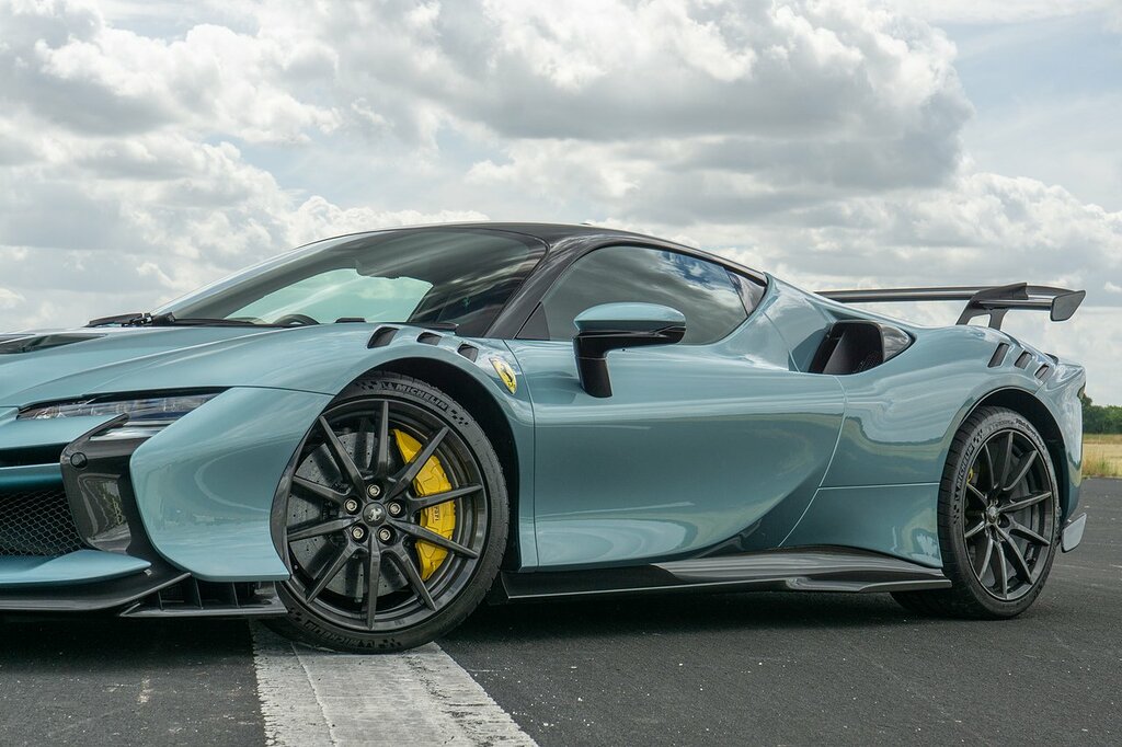 Ferrari Sf90 Stradale T V8 Blue #6