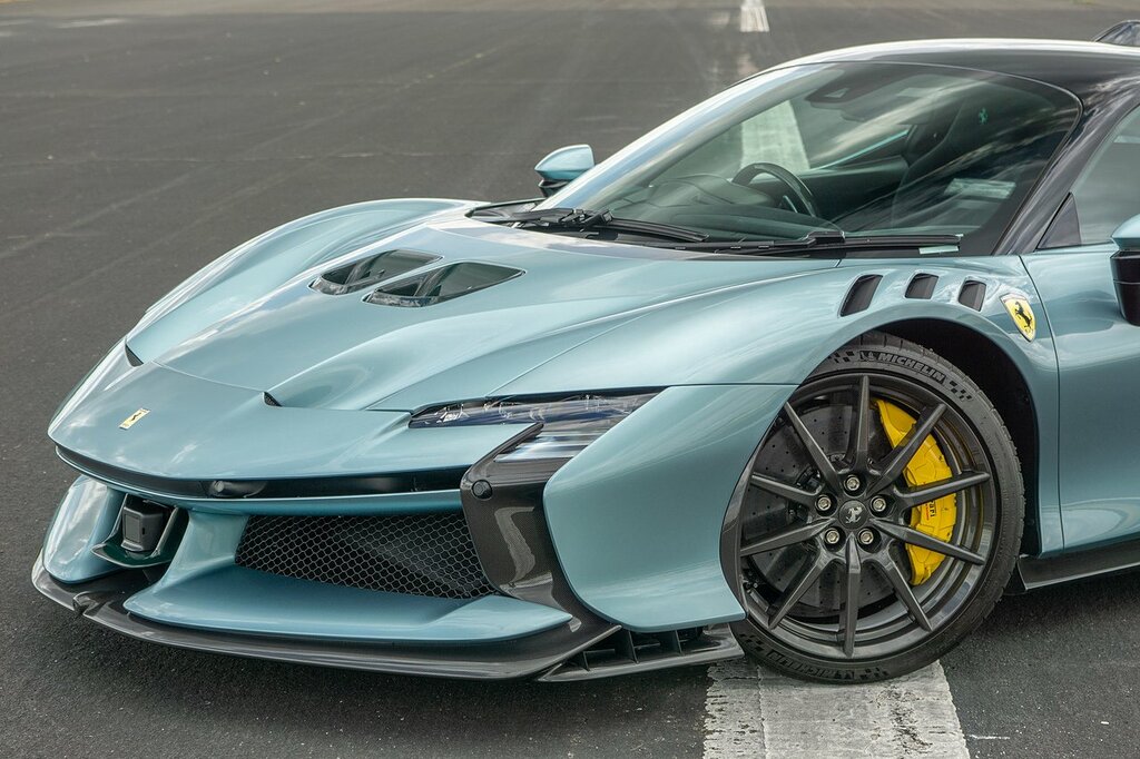 Ferrari Sf90 Stradale T V8 Blue #5
