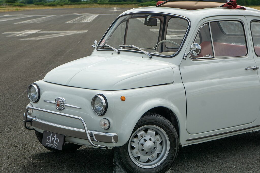 Fiat 500 Saloon SIG5001 White #2