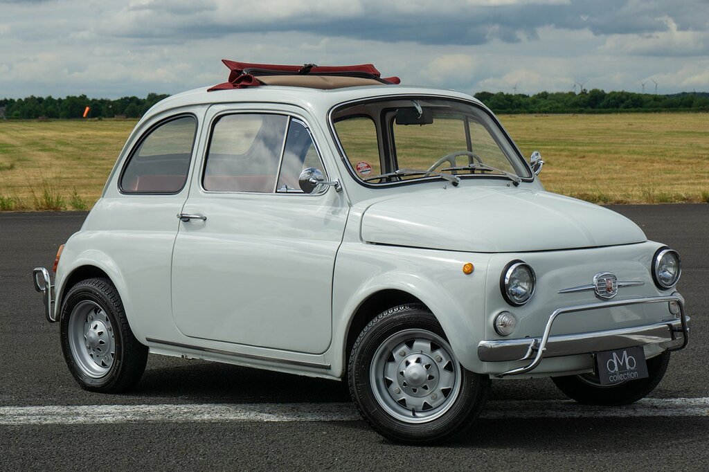 Fiat 500 Saloon SIG5001 White #6
